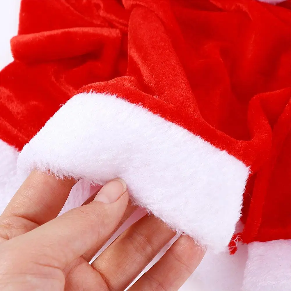 Chal de niña a prueba de viento disfraz de Papá Noel Otoño Invierno disfraz de Cosplay mujeres Ponchos con capucha capa de Navidad capa de Navidad