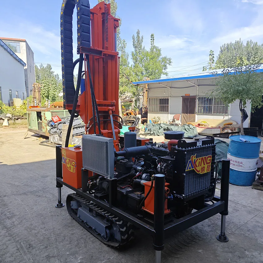 

2025New 230 Meter Water Drilling Rig Machine Deep Well Drilling Automatic Rotary Drill Rig