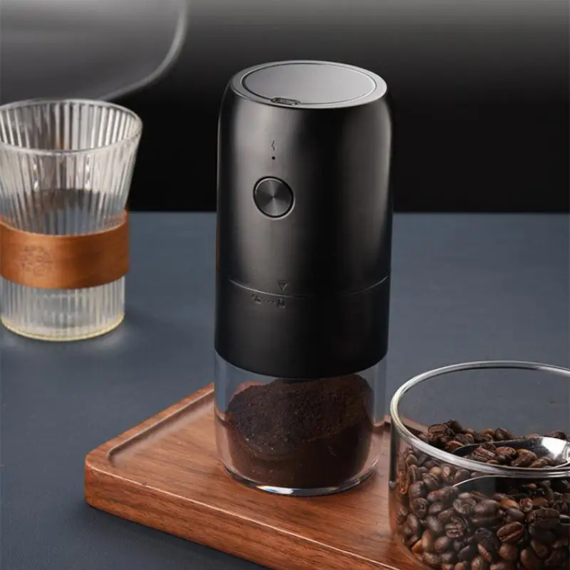 

Electric Mini Coffee Bean Mill Grinder, USB Type-C Charging, Espresso Spice Grinder for Drip Coffee, Kitchen