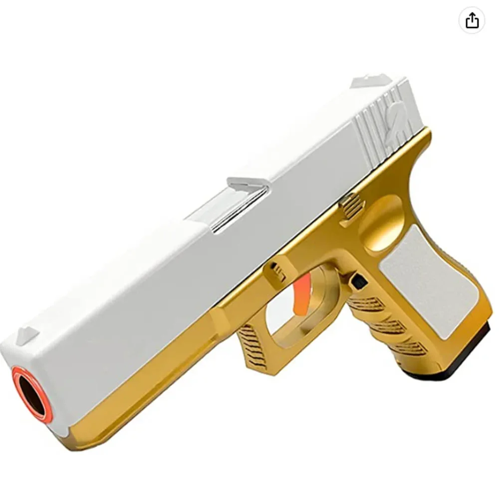 Glock pistola de juguete de plástico EVA, modelo de simulación de balas de dardos, pistola de aire para principiantes, tren de puntería, regalo de bricolaje para niños