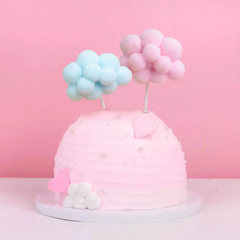 

Топпер для торта облака