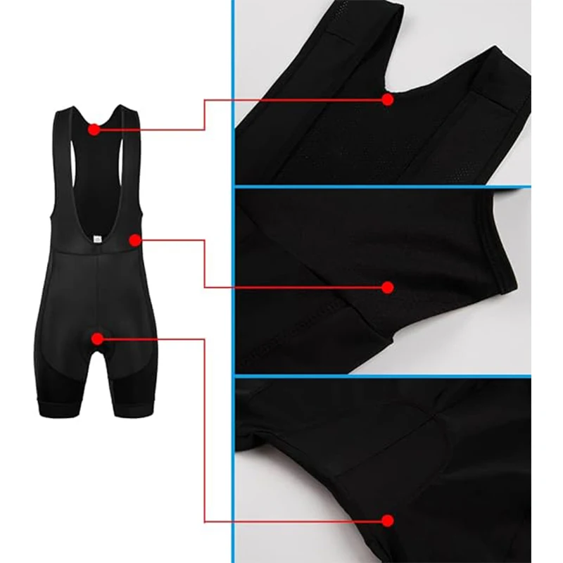 OEM High Quality Cycling Short Seamless Breathable Quick Dry Sweat Wicking Customizable Logo Bike Bibs Cycling Shorts