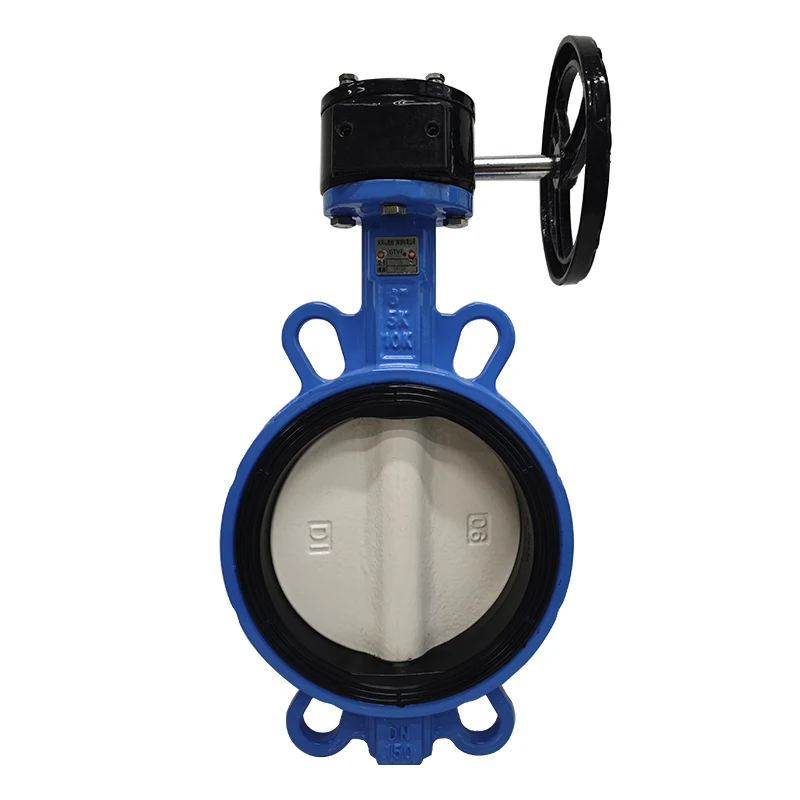 

Customization Turbine to clamp butterfly valve Turbine manual cast iron soft seal butterfly valve