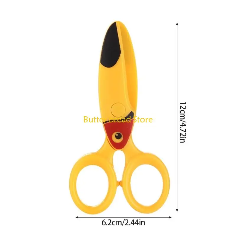 W89C 3 PCS مقص السلامة مقصات ببغاء جميلة مقص تدريب على الحيوانات مقص مُقص ​​أو الطلاب والعائلات