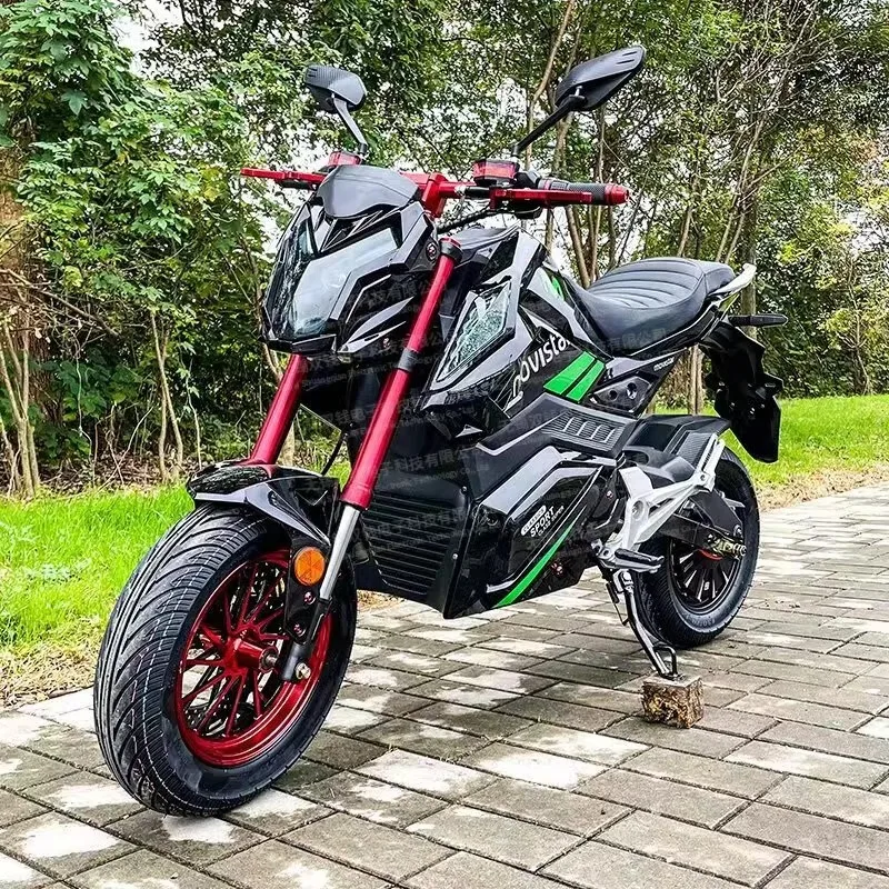 2025 أحدث حار بيع 2024 نمط جديد 1000 واط دراجات سباق الدراجات النارية الكهربائية للأطفال والسيدات 55 km/ساعة سرعة 72V20A بطارية 50 كجم R