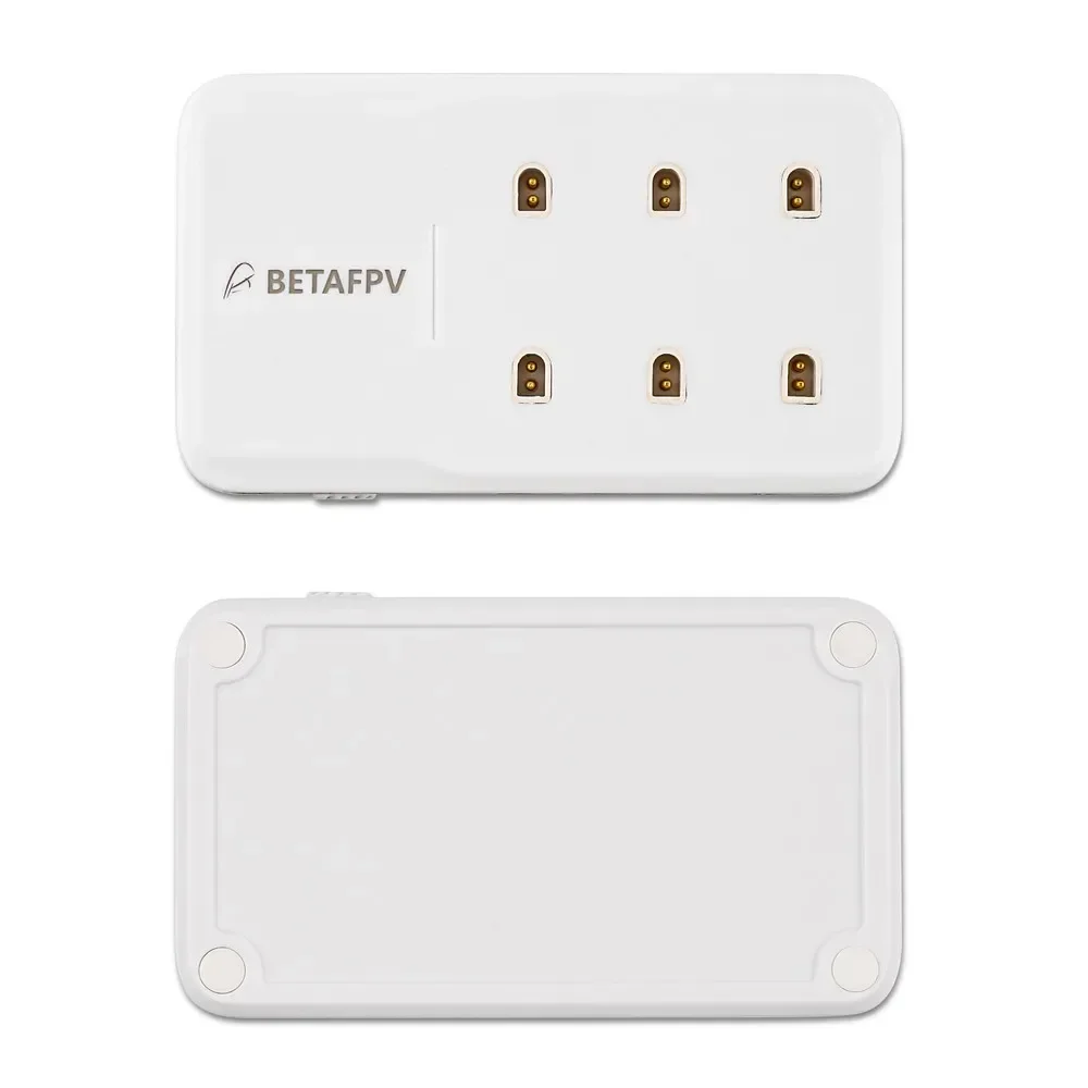 BETAFPV 1S Battery Type-C Charger Original 6 Ports Adapter BT2.0 For FPV Racing Free Style Drone Battery Accessories Fast Charge