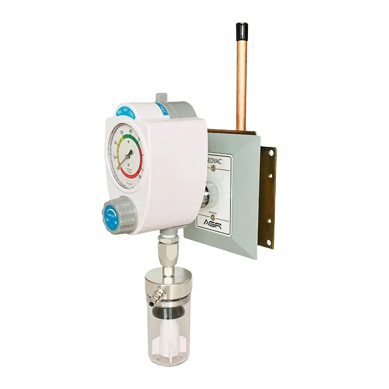 Hospital Wall mounted for medical vacuum regulator ohmeda adapter Suction Regulator 0-760mmhg/0-250mmhg