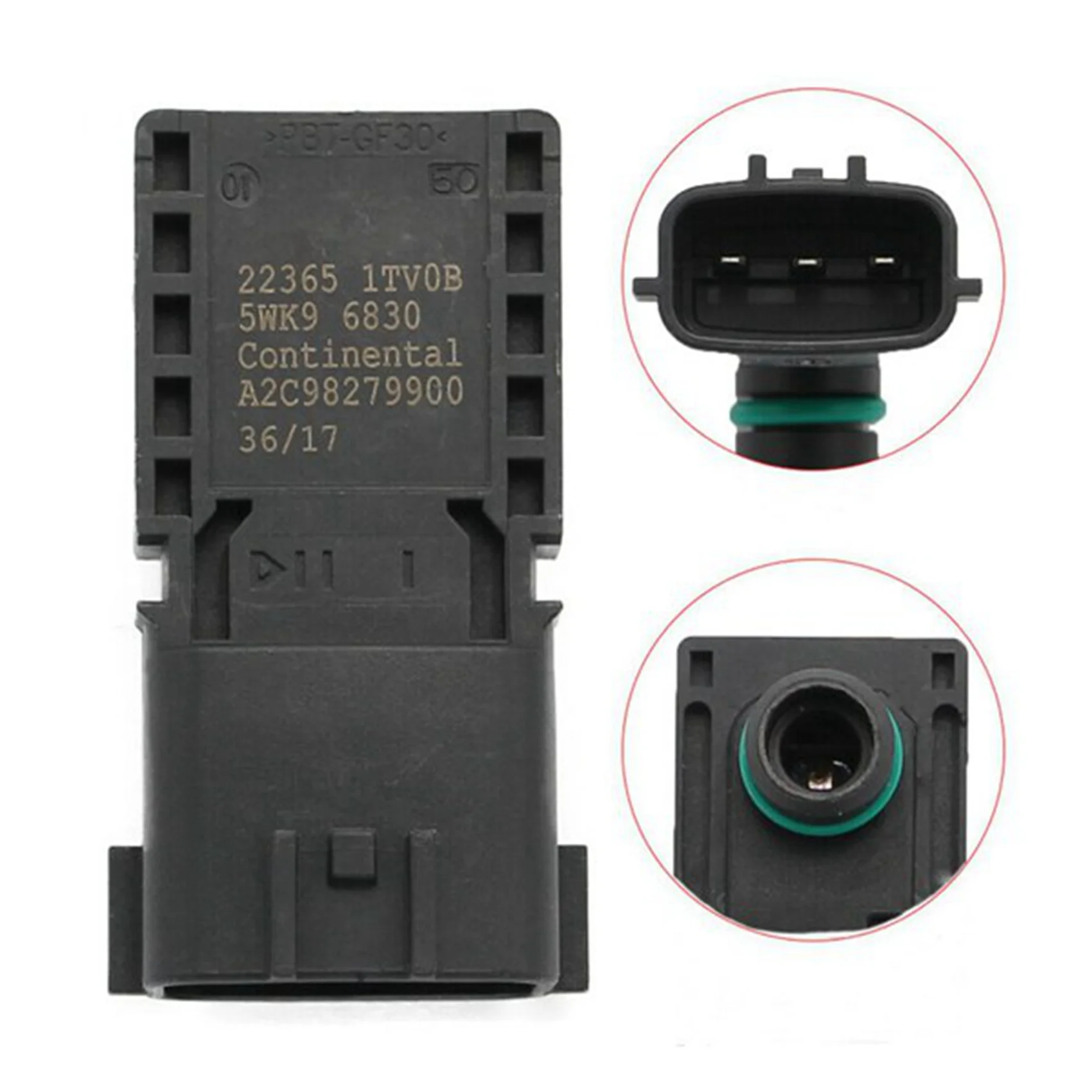 Automotive Engine Fuel Tank Pressure Sensor Intake Pressure Sensor for Nissan 350Z 2003-2008 22365-1TV0B