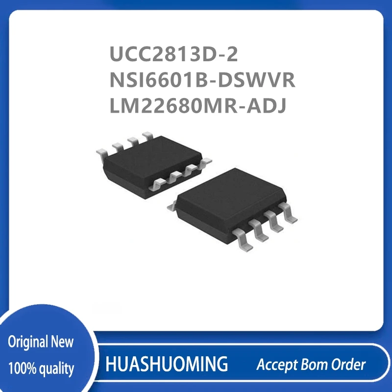 10Pcs/Lot  UCC2813D-2 UCC2813 NSI6601B-DSWVR L22680 ADJ LM22680MR-ADJ LM22680 SOP8