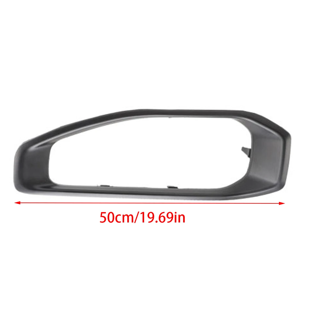 1pc Car Front Fog Light Trim Bezel Left/Right For Jeep Wrangler JL GLADIATOR 2018 2019 2020 2021 2022 2023 6BU59TZZAA 6BU58TZZAA