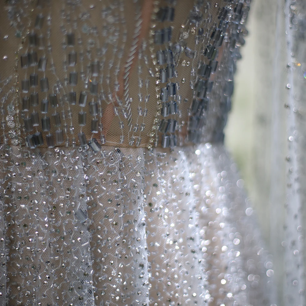 فستان سهرة فاخر فضي مطرز بدبي بأكمام كاب 2022 أنيق طويل وردي عربي رسمي للحفلات للنساء زفاف