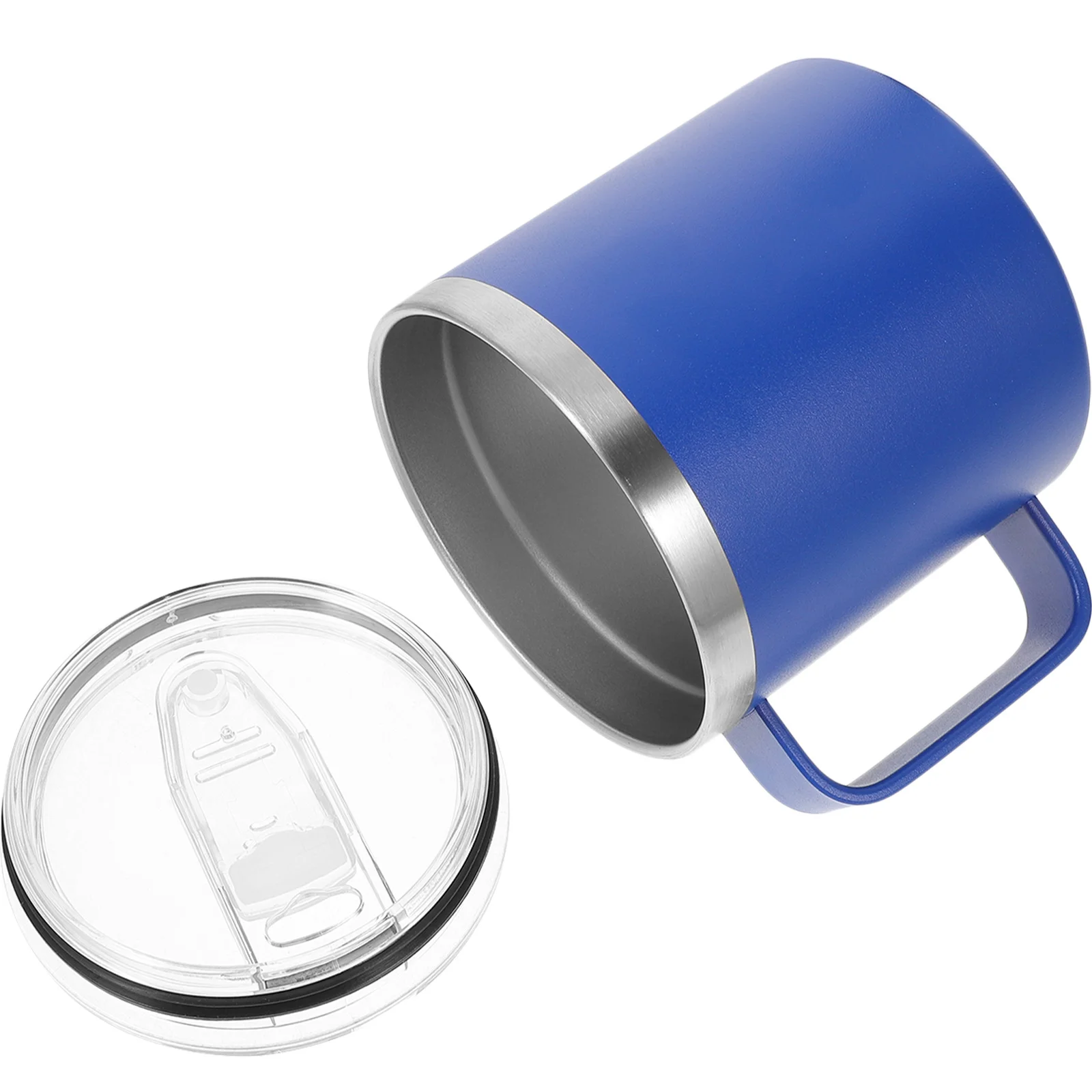 

Stainless Steel Mug Double Layer Thick Metal Insulated Coffee Cup Suitable Home Restaurant Camping Water Cup