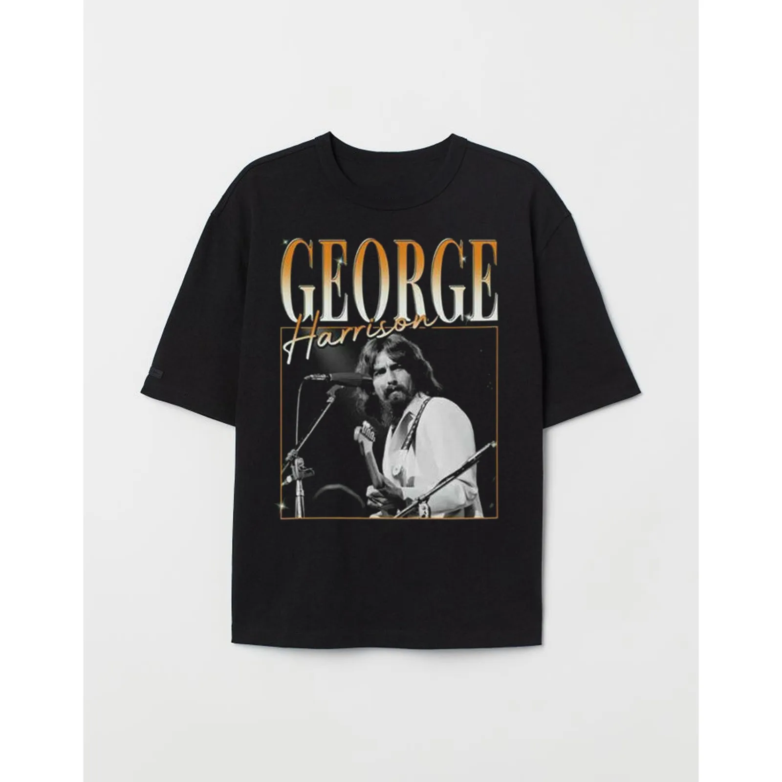 Rare george harrison poster Gift Family Men All Size T-Shirt Q512