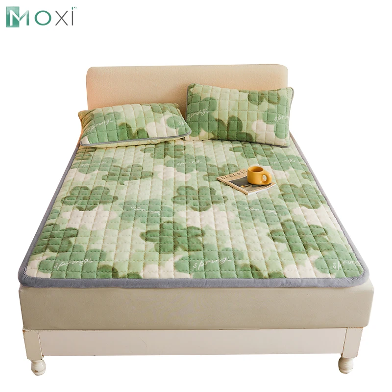 Soy Fiber Bed Mattresses Toppers Comfortable Pad Cushion Breathable Antibacterial Cushion Folding Quilt Student Tatami Mats 1Pc