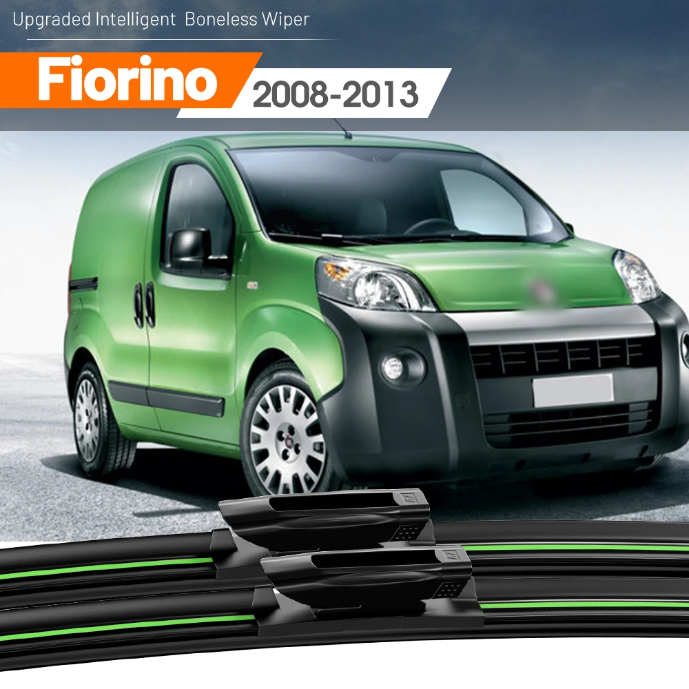 

2pcs For Fiat Fiorino 2008-2013 Front Windshield Wiper Blades 2009 2010 2011 2012 Windscreen Window Accessories