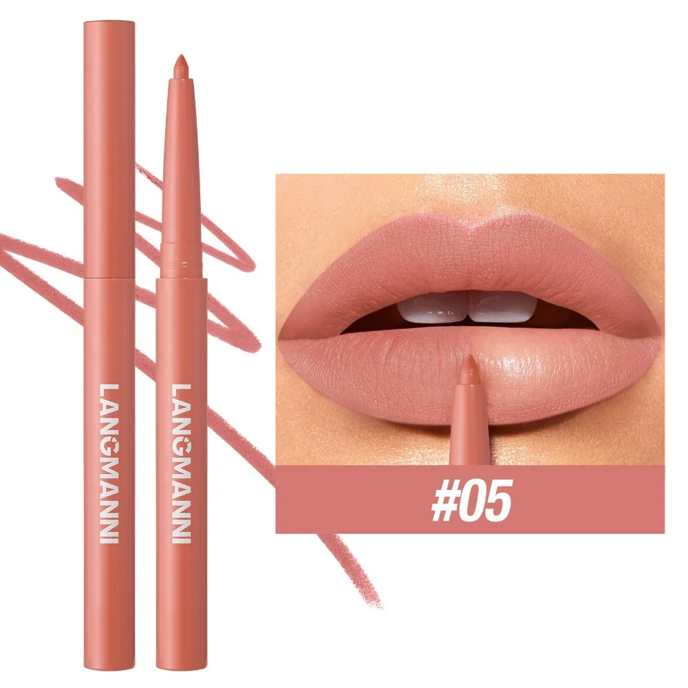 12 Farben Matte Lip Liner Stift Natürliche Kontur Sexy Samt Lippenkontur Bleistift Lippen Make-Up Fleck Kosmetik Langlebig