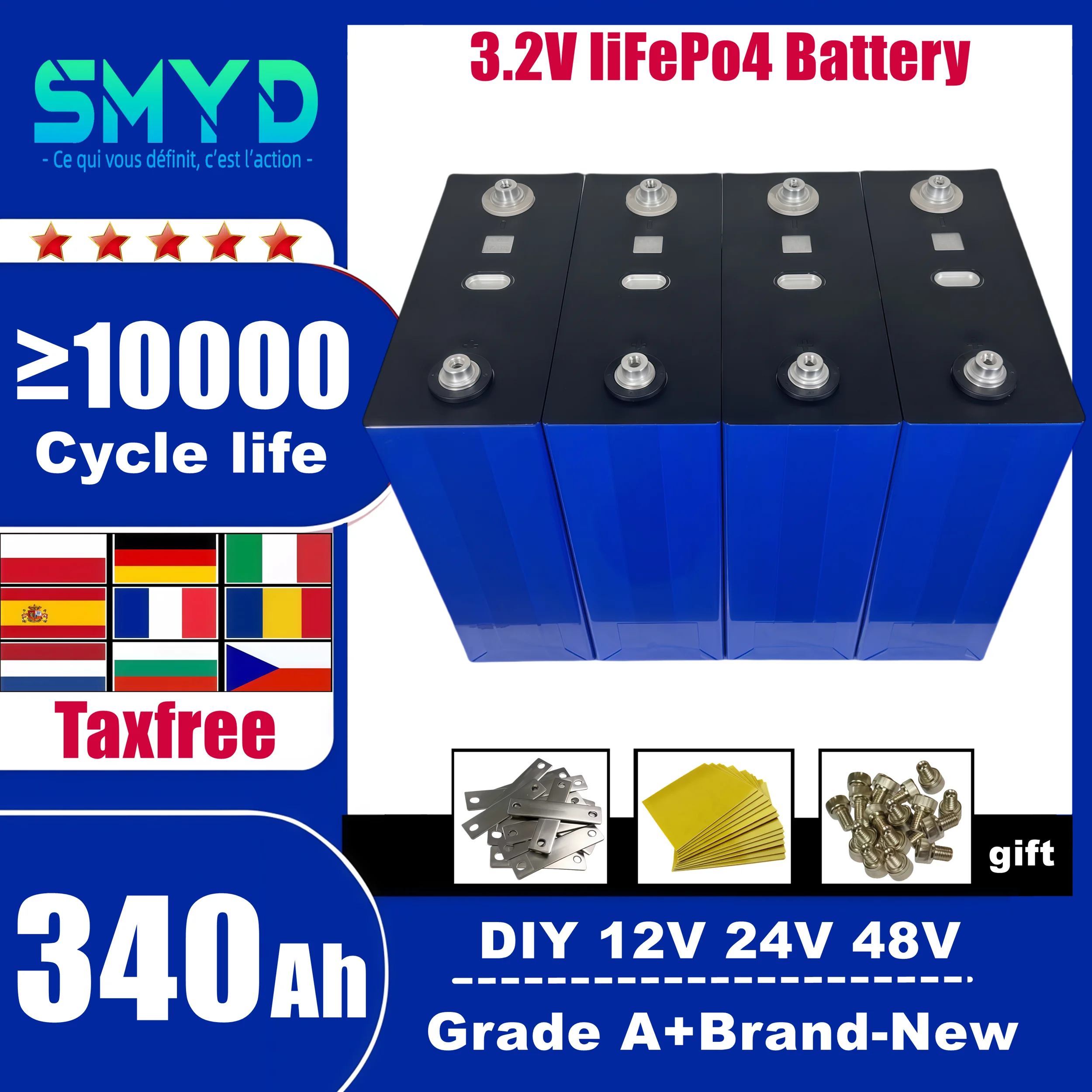 Lifepo4 340Ah Cell … - image