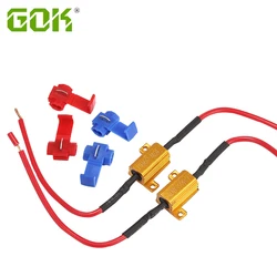 2PCS 10W 39 Ohm Canbus Load Resistor For Car Turn Signal Led Bulb Lamps Fog Lamp Canbus Fog Light Led Load Resistor Accessories