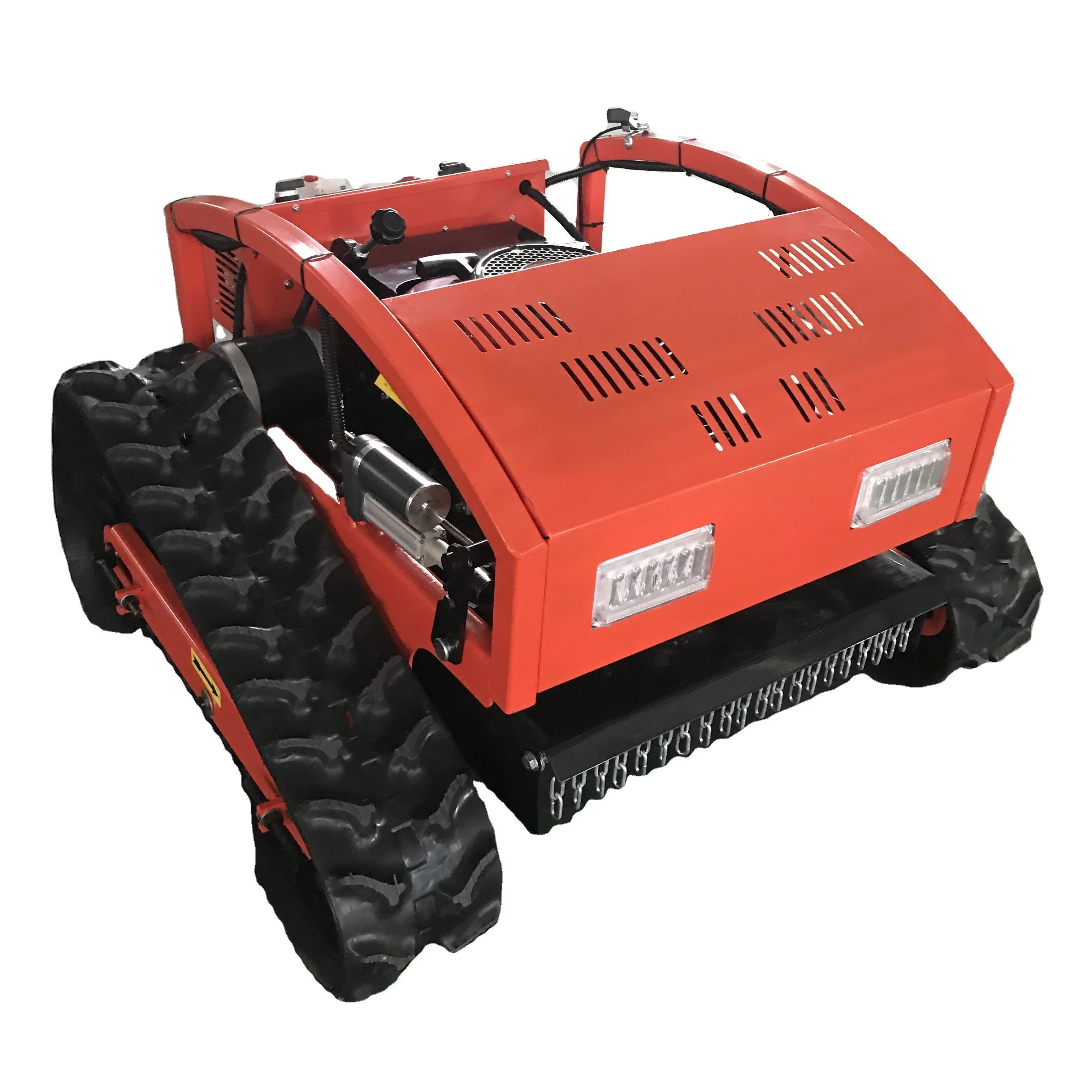 

Automatic lawn mower robot small crawler remote control Lawnmower mowing machine cropper grass cutter cutting