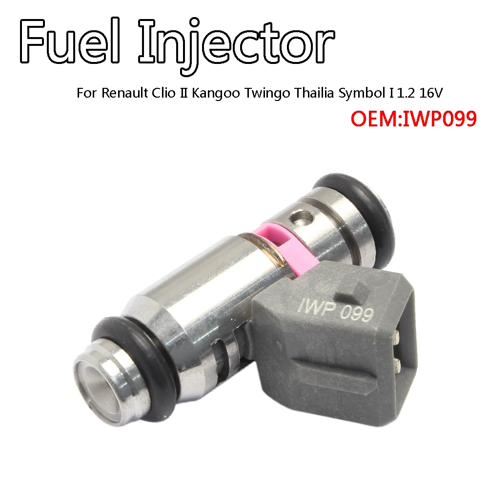 

For Renault Clio II Kangoo Twingo Thailia Symbol I 1.2 16V Iwp099 Fuel Injector Nozzle