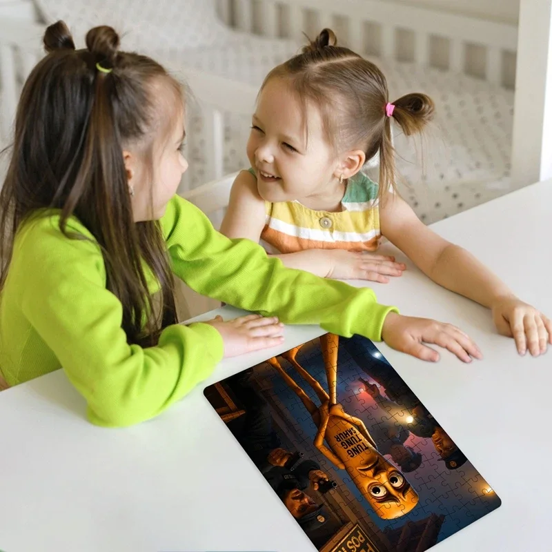 لغز TungTungTung Sahur الإيطالية Brainrot بانوراما Tralalero Tralala لغز الكبار تخفيف التوتر ألعاب لعبة حفلة الدعائم هدية