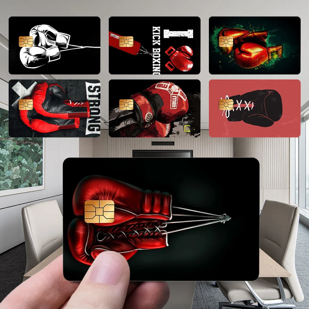 

B-Boxing S-Sports Stickers New Cartoon Card Debit Bank Charge Card Bus Metro Waterproof Sticker Decal Decoration