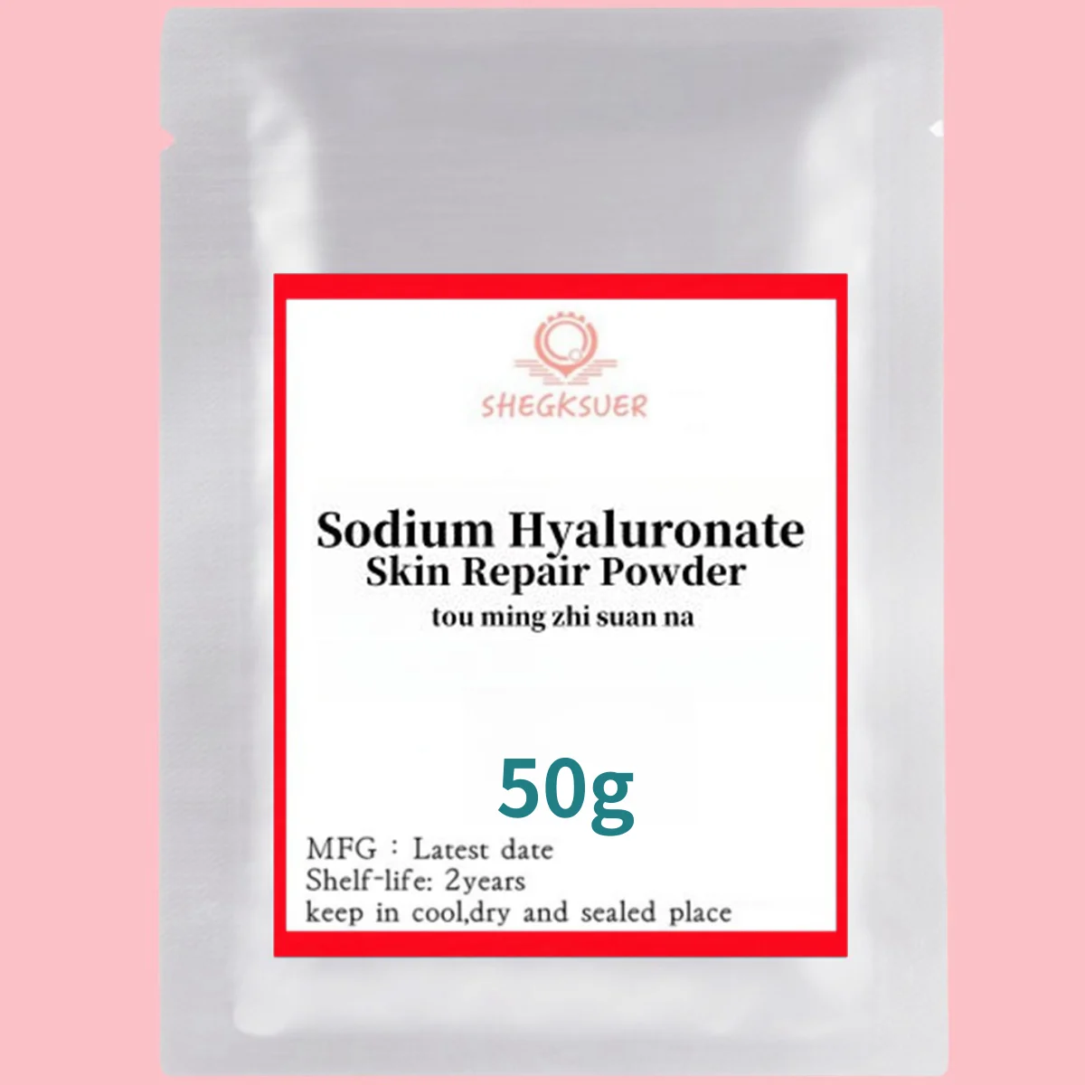 Supply 50-1000g 100% Sodium Hyaluronate Powder Hyaluronic Acid Stock Solution Skin Care Material Repair