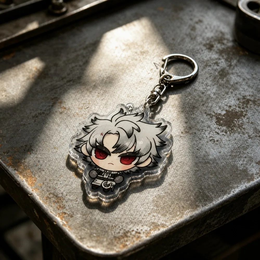 Gachiakuta Keychain Accessories Bag August Tamsy Mymo Gris Momoa Zanka Follo Fu Eishia Jabber Keyrings Jewelry Manga Fans Gifts - view 5
