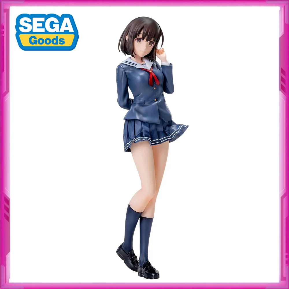 

Оригинальный SEGA Saenai Heroine no Sodatekata Flat Katou Megumi ПВХ аниме фигурки экшн-фигурки модель игрушки Рождественский подарок