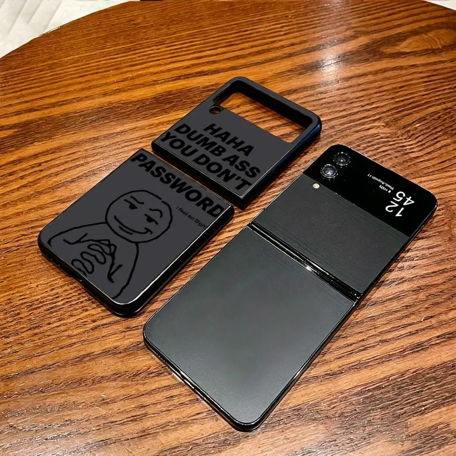 Чехол для телефона с интересными мультяшными персонажами для Samsung Galaxy Z Flip 7 6 5 4 3 Z Fold 7 6 5 4 3