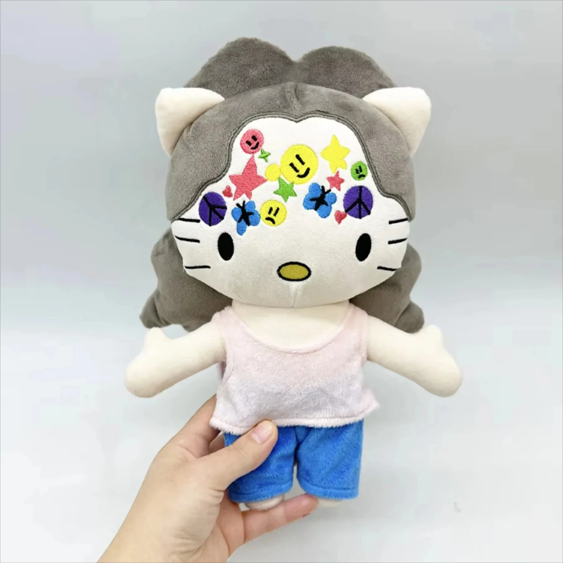 

Hello Kitty as Olivia Rodrigo Plush Doll Plushies Soft Stuffed Toys 29cm Cute Kids Boys Girls Birthday Christmas Gifts