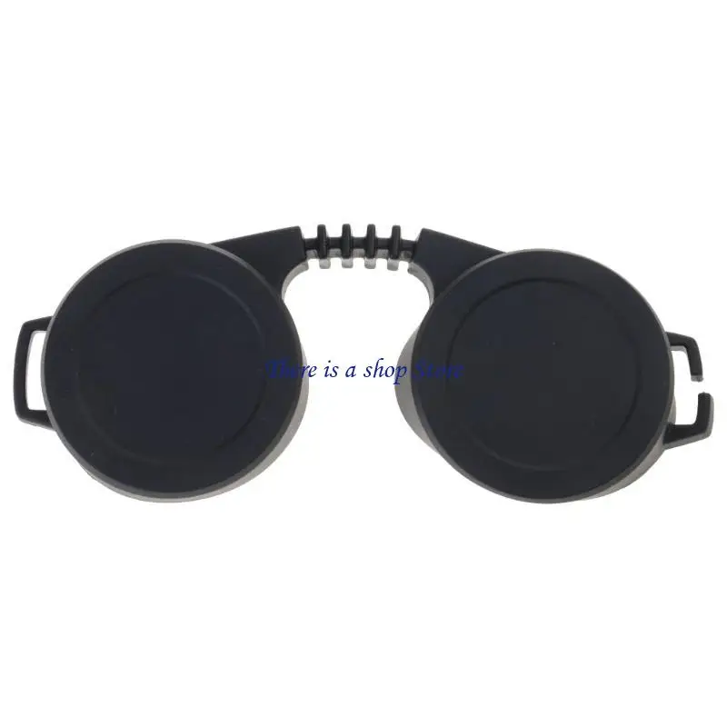 D0AD 1Set Silicone Eyepiece Dust Caps 42-45mm Inner Diameter Decorative Accesories 52-55MM Objective Lens Covers