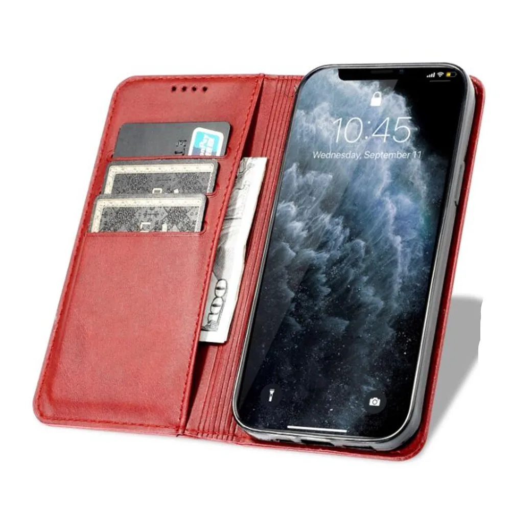 Painted Leather Flip Case For ZTE Blade A31 A51 A71 A3 2019 A5 2020 A7 2020 A6 Lite A7S 2020 Wallet Card Holder Stand Book Cover