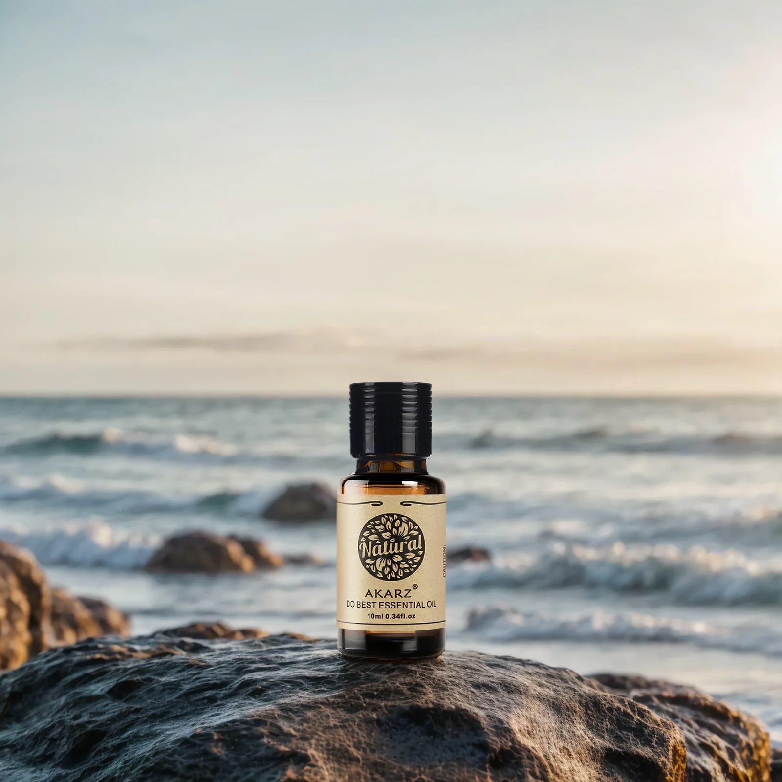 AKARZ-Huile essentielle de bois de santal, produit cosmétique naturel, parfums de Regina, matière première pistolet ante