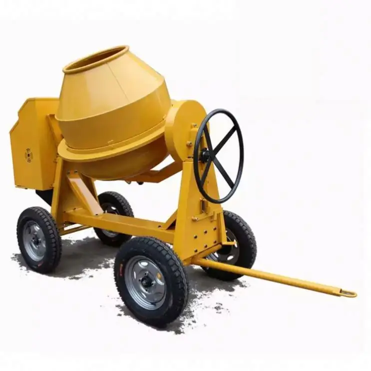 Supply Small Towable Manual Loading Planetary Mixer Concrete With Diesel Pump