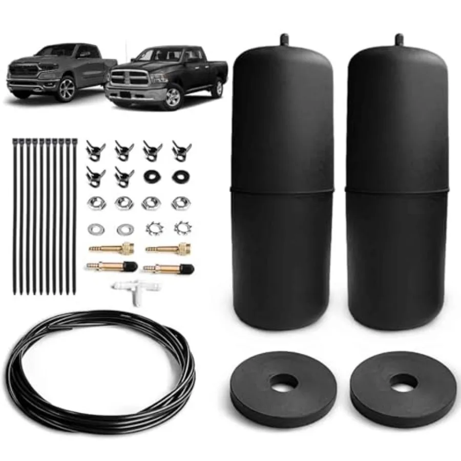 

1000HD Air Spring Bags Suspension Kit for 2009-2025 Coil-Spring Ram 1500 Pickups Rear Air Spring Kit OE Replace# 60818HD