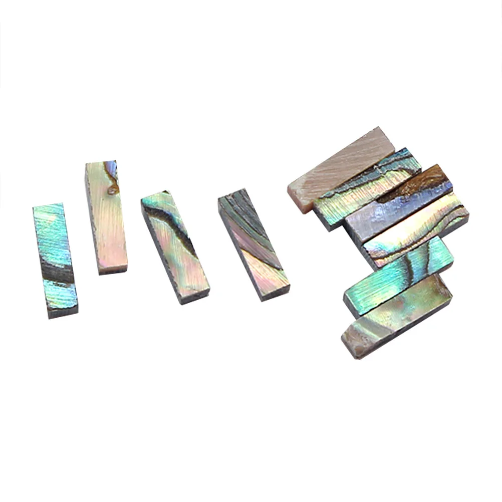 

10Pcs High Grade Abalone Purfling Strip for Guitar Ukulele Mandolin Cigar Box DIY Luthier Binding Strip Guitar Trim
