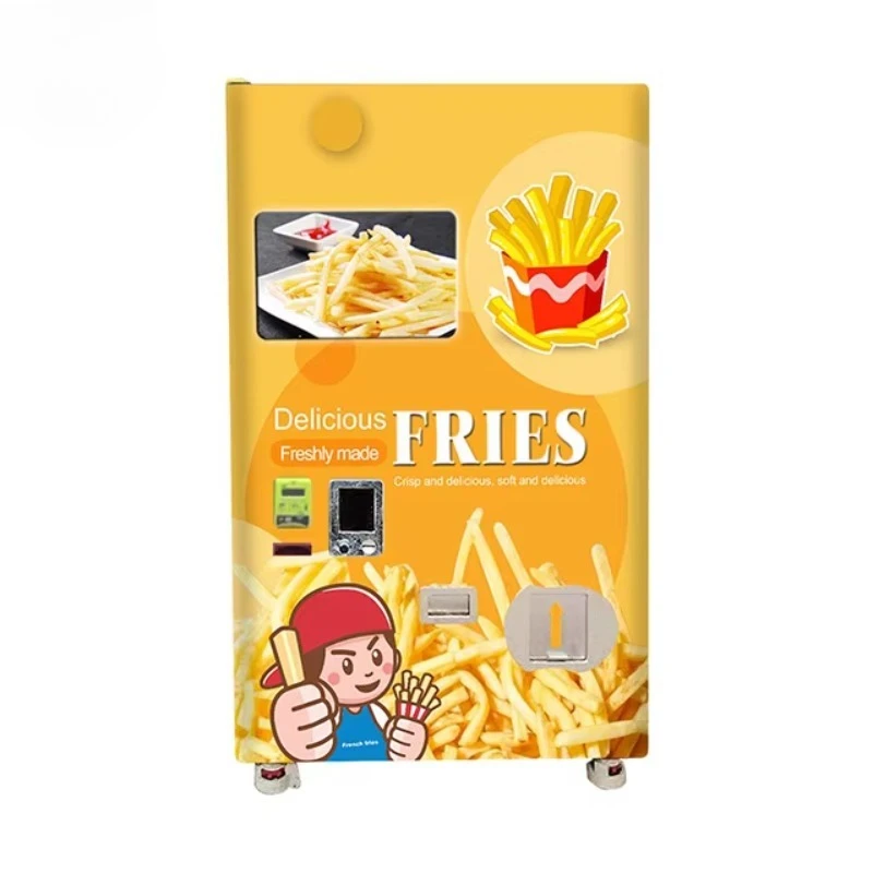 FL Customized Wholesale Self Serve Vending-Machine for French Fries Vending Machine Amusement Park Air Port Fast Food