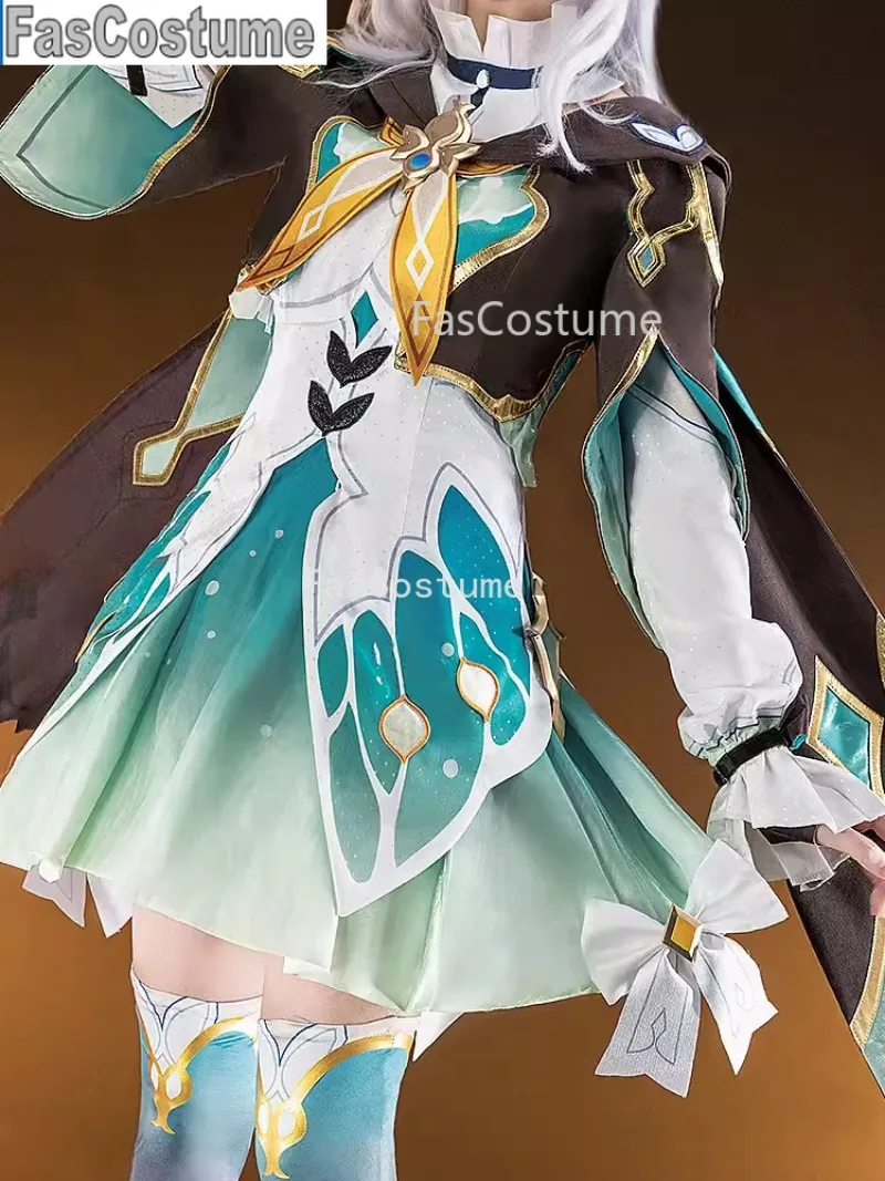 

Honkai: Star Rail Firefly Game Suit Elegant Lovely Dress Cosplay Costume Halloween Party Role Play Outfit Women FasCostume