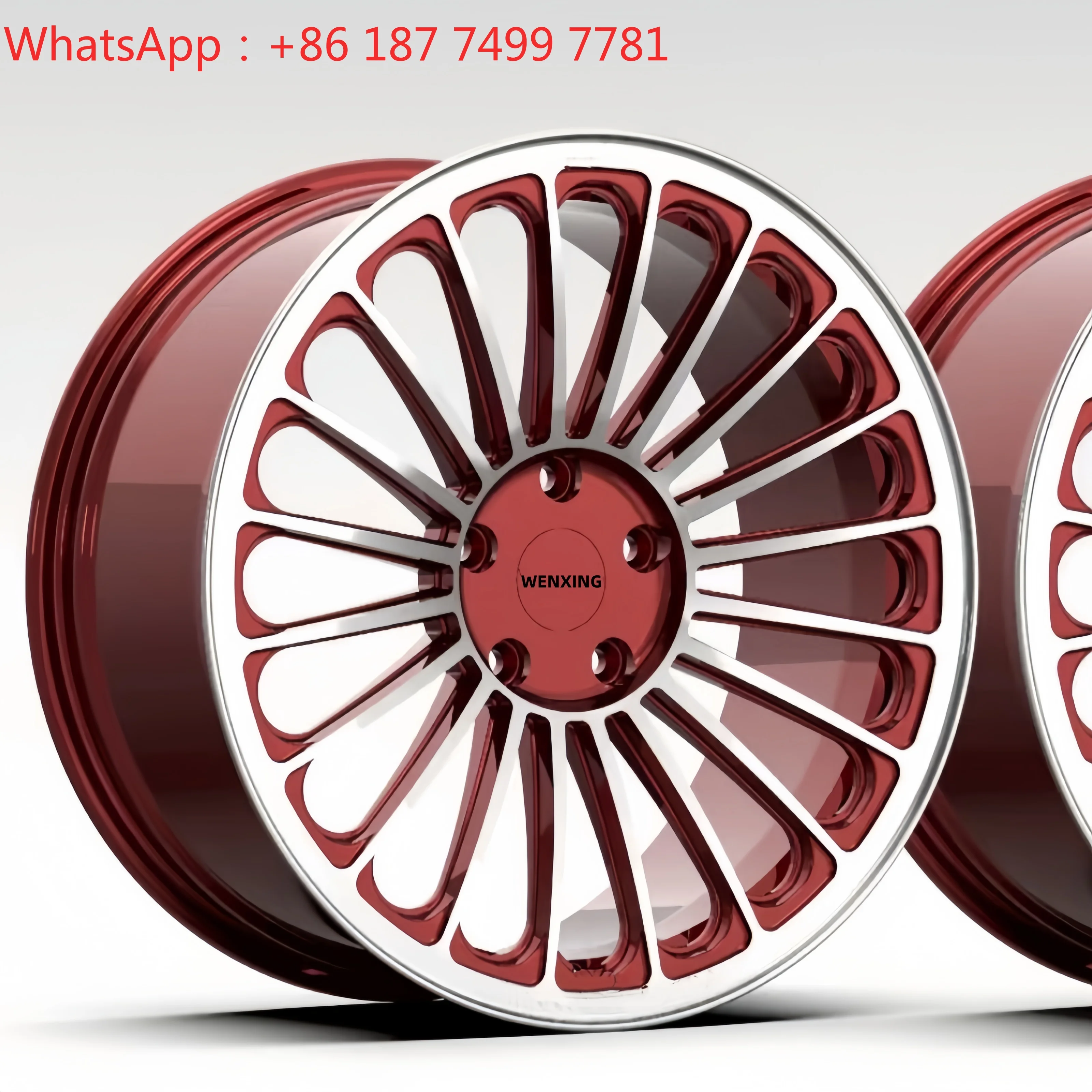 Custom Two-tone Forged Alloy Rims 5x112 18-24 Inch Universal Luxury Passenger Car Wheels