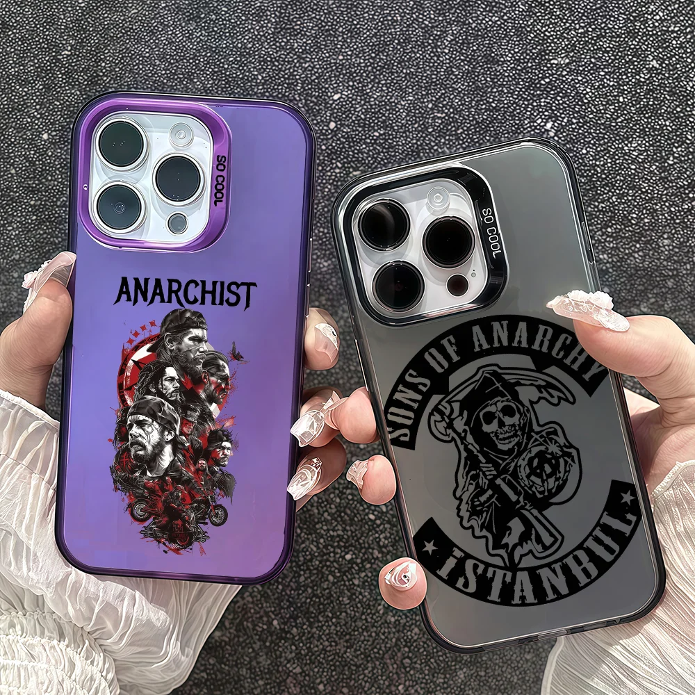 

Sons Of A-anarchy TV Phone Case For Samsung S25 S24 S23 A07 A17 A06 Ultra FE Plus Protective IMD Color Cover