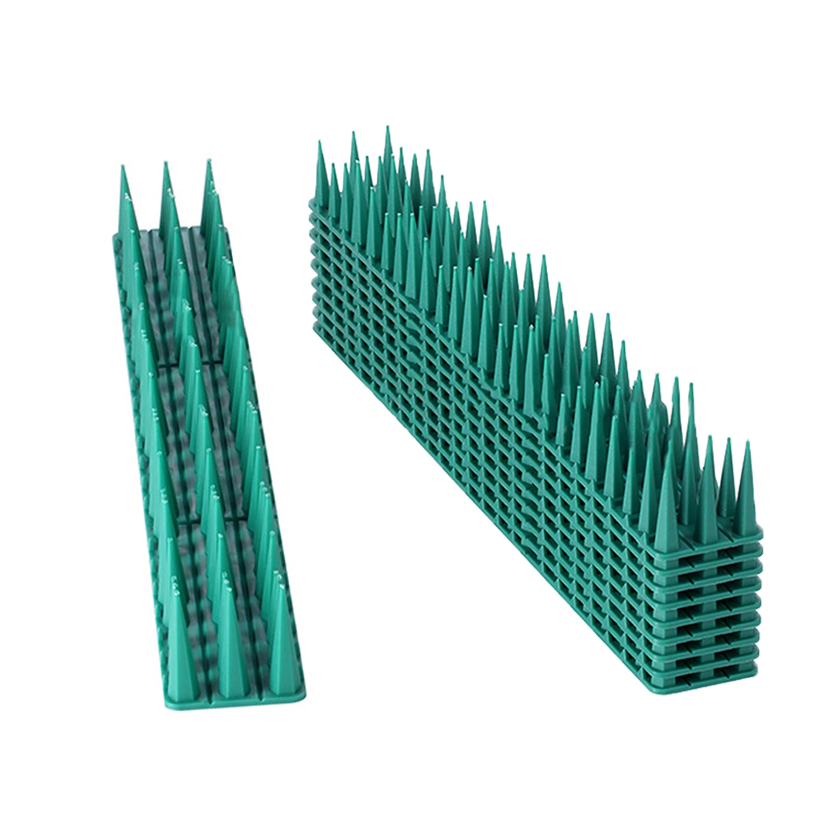 

10pack Bird Deterrent SpikesPlastic Cats Foxs Repellent Spikes Fence Spikes 36 x 4.5 x 4cm Roof Garden Security