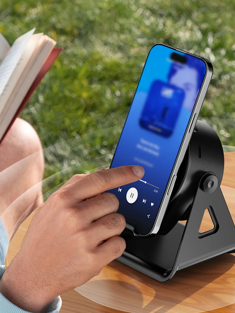 

Беспроводная индукционная колонка с Bluetooth, стереозвуком, портативная, совместимая с Bluetooth, для дома и улицы