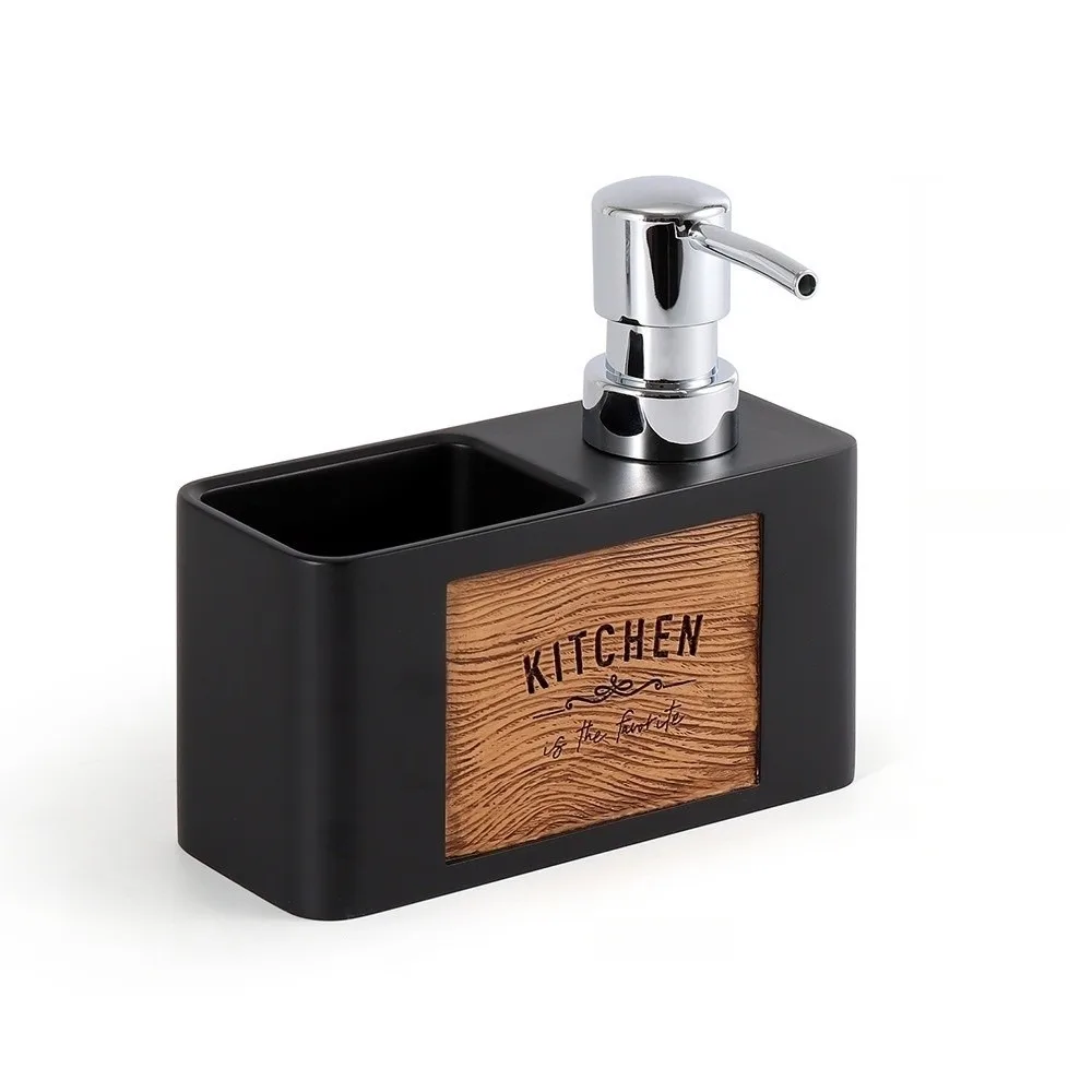 

Многофункциональный дозатор кухонного мыла с головкой насоса, органайзер для раковины из АБС-пластика, держатель губки, 160 мл, дозатор жидкого мыла для кухни