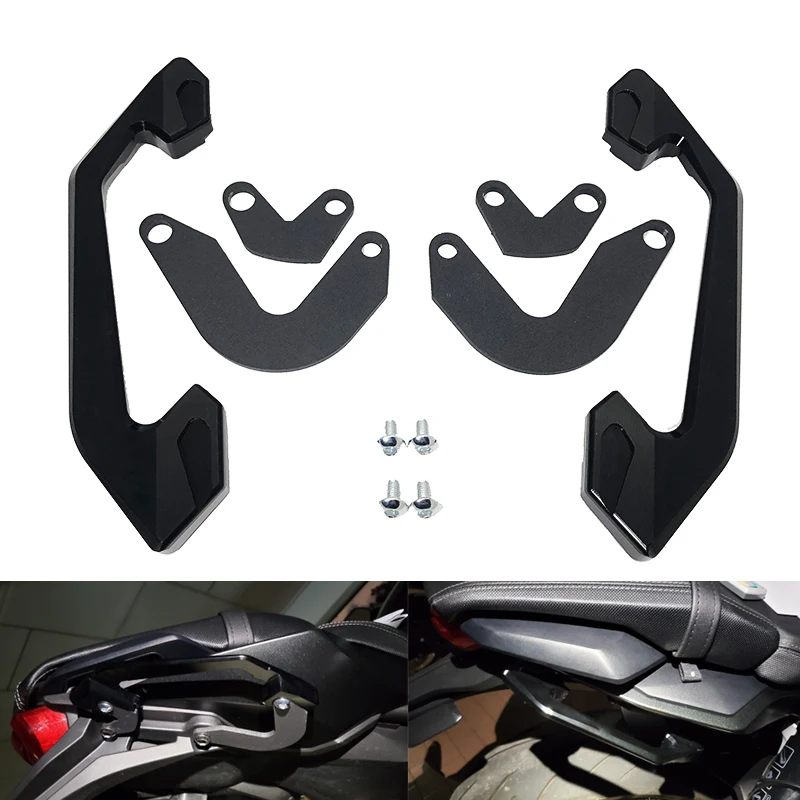 

Подходит для Honda CB650R CBR650R CB 650R CBR650 R 2019-2021 2020, алюминиевые поручни на заднее сиденье, держатель ручки пассажира