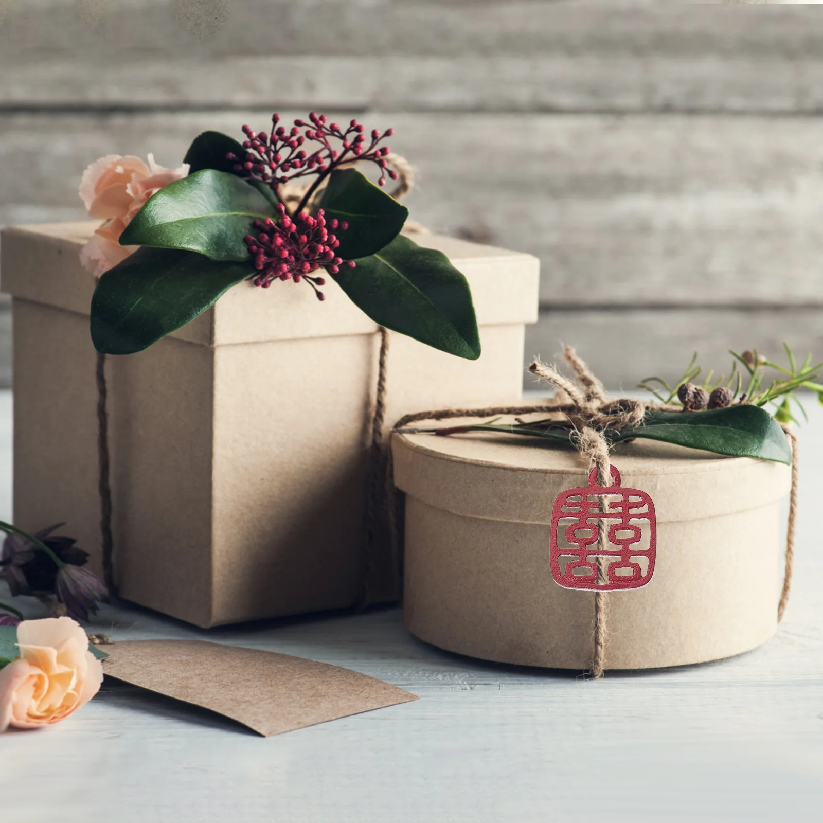 

Wedding Party Decoration Supplies Double Happiness Pendant Chinese Style Jewelry Charms Alloy Bride