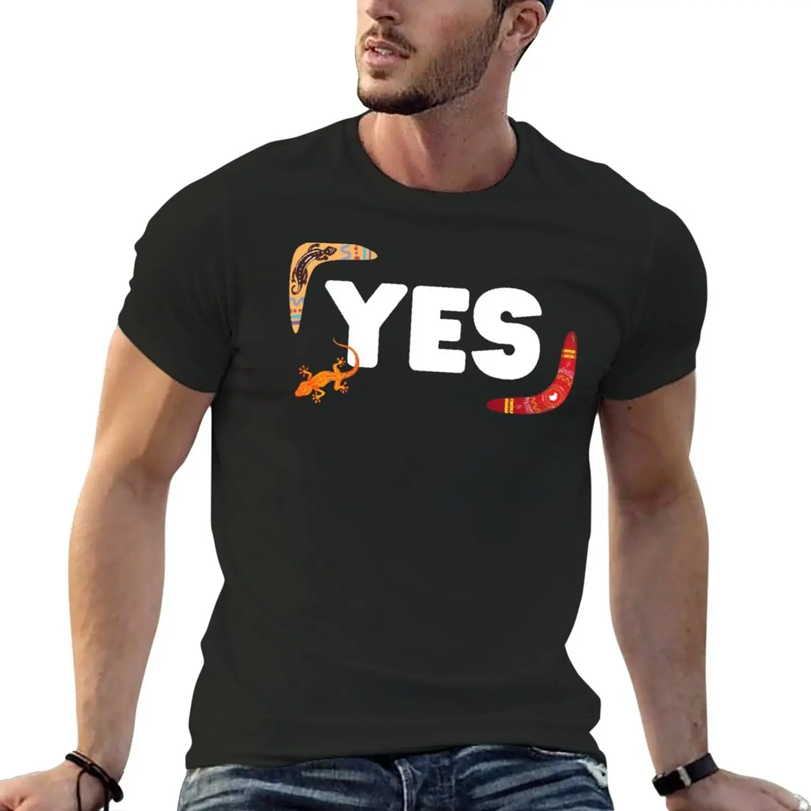 Vote Yes! T-Shirt Aesthetic clothing heavyweights cheap stuff black t shirts for men