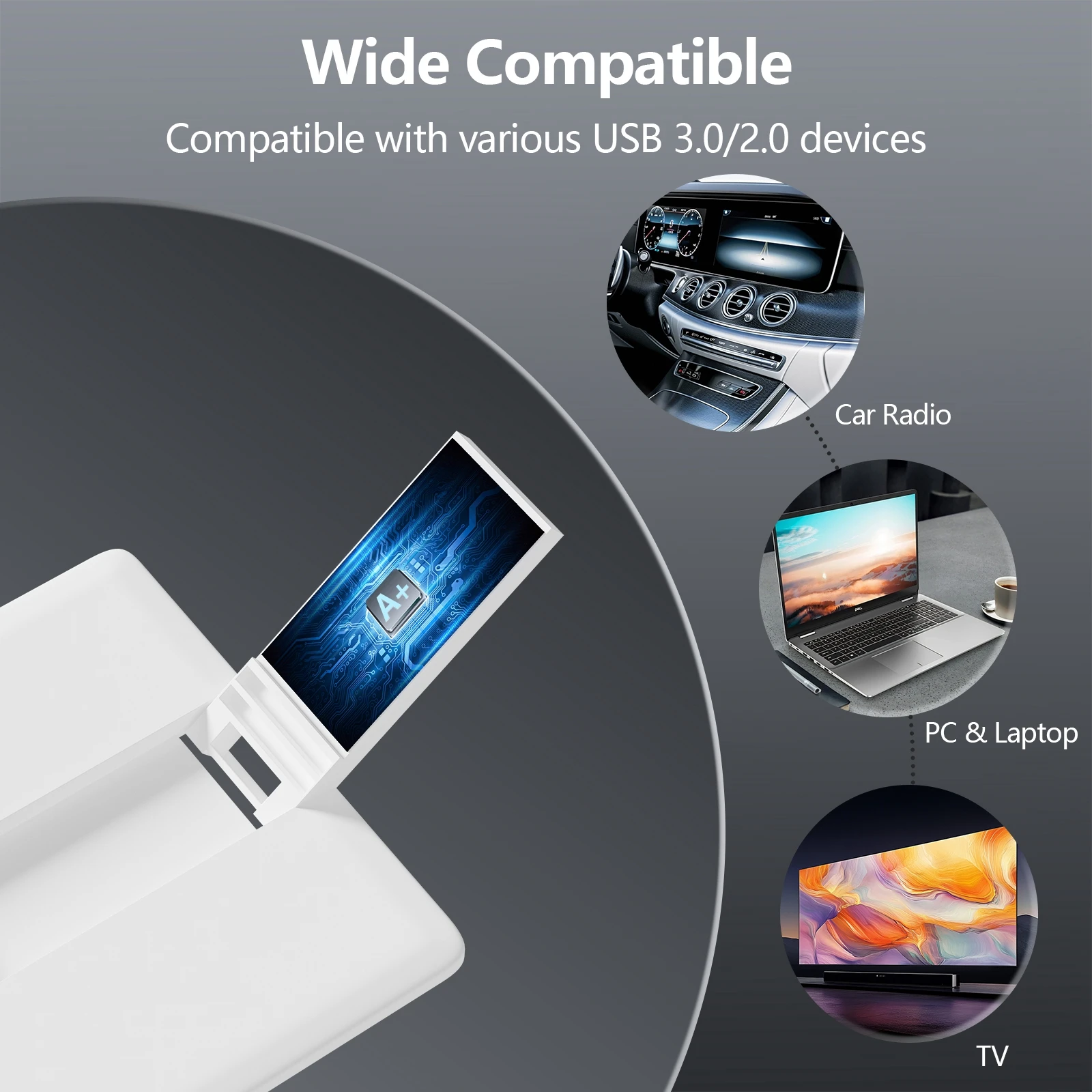 10/50/100 Stück/Los Kostenlos Anpassbares Logo Kreditkarten-USB-Stick 4GB 8GB 16GB 32GB USB-Sticks Flash-Laufwerk 1GB 2GB USB-Stick als Geschenk – Detail 5