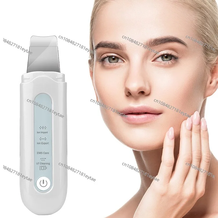 Ultrasonic Skin Scrubber, Blackhead Remover, Pore Cleaner, Microcurrent Ion Facial Beauty Instrument