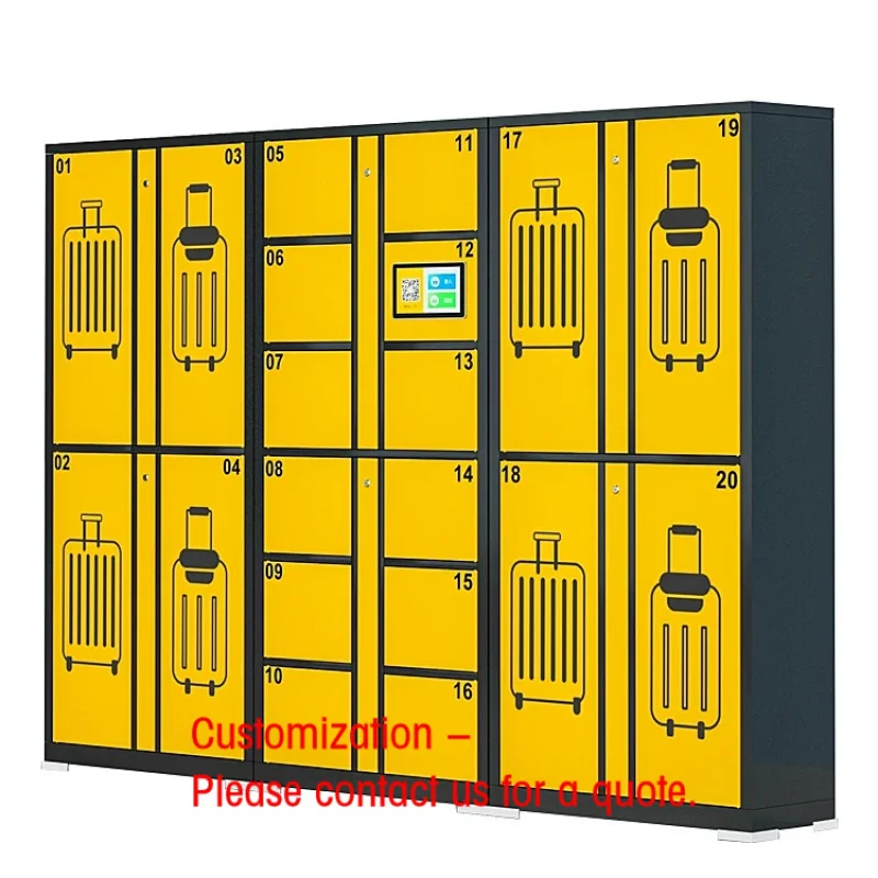 custom.Electronic Door Luggage Storage Lockers Park Supermarket Shopping Mall Use Locker